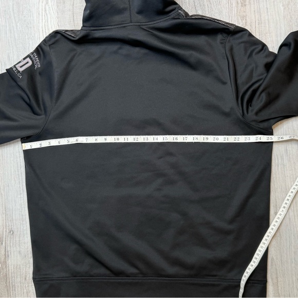 Harley-Davidson Men's Charcoal Black Embroidered Hoodie Size XL - Picture 10 of 13